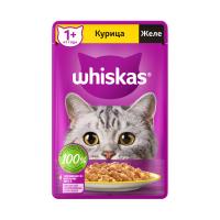ВИСКАС влажный 75г желе курица