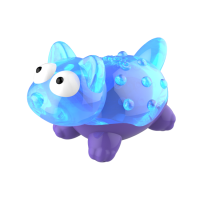 GiGwi 75455 Игрушка для маленьких собак Лиса с пищалкой 8см