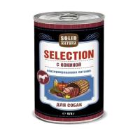 Solid Natura Selection консервы д/собак Конина 0,97кг