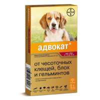 АДВОКАТ Капли п/б 10-25 кг д/собак 1шт (1*3)
