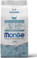 Сухой корм Monge Cat Speciality Line Monoprotein для котят и беременных кошек, из форели 1,5 кг