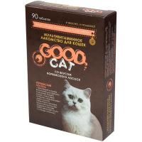 Good Cat мультивитаминное лакомство д/кошек со вкусом "Норвежского лосося" 90 таб