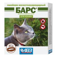 БАРС Ошейник инсектоакарицидный (д/кошек)
