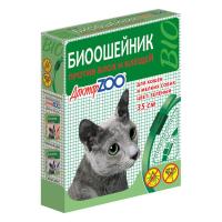 ДОКТОР ЗОО Ошейник п/б БИО зеленый д/кошек и мелких собак