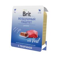 BRIT PREMIUM, Воздушный паштет для котят, Телятина, 100г, 5060870