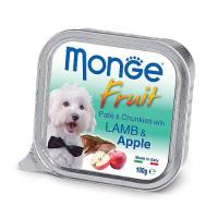 Monge Dog Fruit консервы д/собак ягненок с яблоком 100г