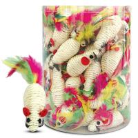 Мышь 516NT 1шт (1*72) когтеточка 3,5" (7см) ТРИОЛ