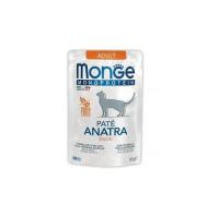 Monge Cat Monoprotein Pouch паучи для кошек утка 85г