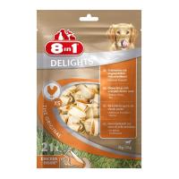 8в1 DELIGHTS ХS косточка 7,5 см. д/собак мелких пород (1*21), 84 г
