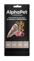AlphaPet Superpremium 0,048кг крем-лакомство ягненок облепиха для кошек