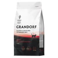 GRANDORF VETERINARY DIET Cat HEPATIC диет.корм д/кошек, для поддержания функ. печени при ХПН 0,4кг