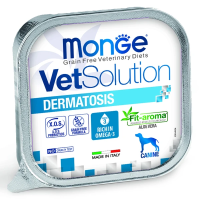 Диет. корм Monge VetSolution Dog Dermatosis Дерматозис для собак при заболеваниях кожи 150 г