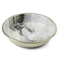 Миска металлическая на резинке "Мрамор", 0,25л, Triol