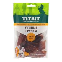 Утиные грудки для собак мини пород 70 г 024553 ТИТБИТ