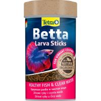 TetraBetta LarvaSticks корм в форме мотыля для петушков и других лабиринтовых рыб 100 мл