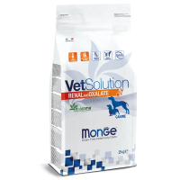 Диет.корм Monge VetSolution Dog Renal and Oxalate Ренал и Оксалат для собак при ХПН 2 кг