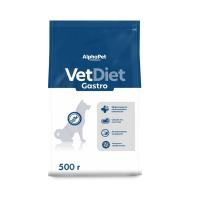 AlphaPet Vet Diet 0,5кг Gastro сухой при острых расстр.пищев.,в реабилит.период и при истощ. д/собак