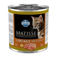 Farmina Matisse Cat консервы мусс с курицей д/взр. кошек 300г