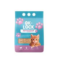 Наполнитель Ok-Lock Антизапах растительный для котят 5л (питомец)