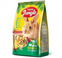 HAPPY JUNGLE корм д/кроликов 400гр