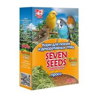 SEVEN SEEDS корм д/всех видов птиц просо 500г (1*12) S110