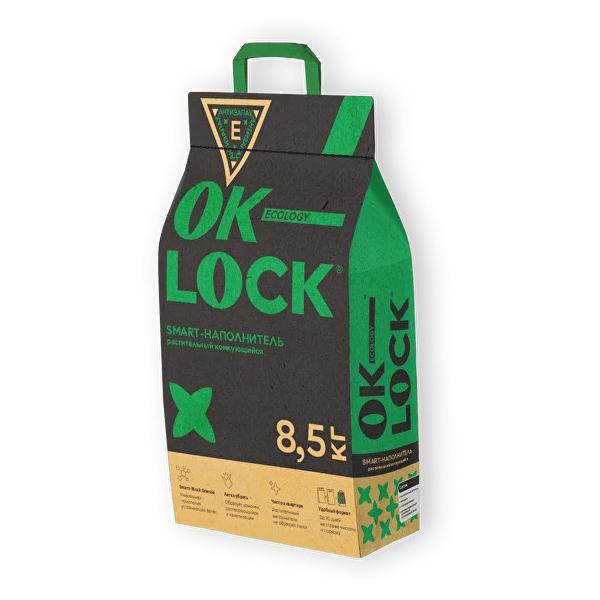 Наполнитель Ok-Lock растительный, 8кг