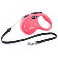 Flexi рулетка New Classic S (до 12 кг) 5 м трос красная