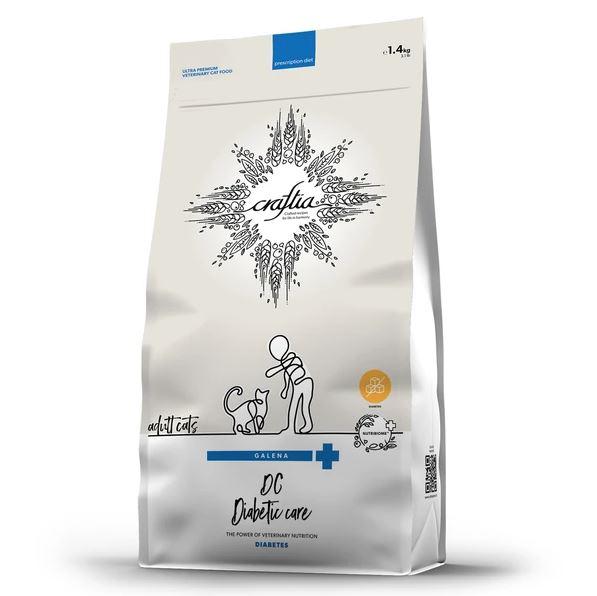 Ветеринарная диета CRAFTIA GALENA CAT DIABETIC CARE Диабетик для кошек при сахарном диабете 1,4 кг