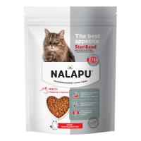 Корм сухой NALAPU The Best appetite Sterilized, с говядиной и курицей, для взрослых кошек, 240 г