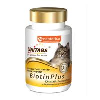 ЮНИТАБС BiotinPlus c Q10 д/кошек 120таб