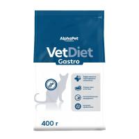 AlphaPet Vet Diet д/кошек, при острых расстр. пищевар., 400гр