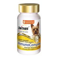ЮНИТАБС Immuno Complex с Q10 д/мелких.собак 100 таб.