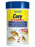 TetraCory Shrimp Wafers корм-пластинки с добавлением креветок для сомиков-коридорасов 100 мл