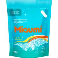 Miaumi Silika Gel Fresh Scented силикагелевый наполнитель для кош.туалета с аром.свежести 7,6 л