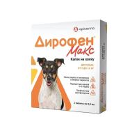 Дирофен® Макс для собак 5 - 10 кг, 1 х 120 мг/0,5 мл Apicenna
