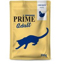 PRIME пауч 100г Паштет из курицы, для кошек