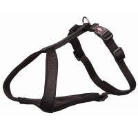 Шлейка Premium Y-harness, L: 75–95 см/25 мм, черный ТРИКСИ
