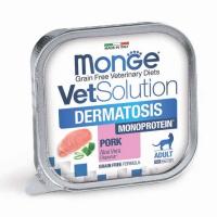 Диет. корм Monge VetSolution Cat Dermatosis Дерматозис д/кошек при заболеваниях кожи 100 г