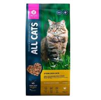 ALL CATS д/кошек стерилизованных с курицей 13кг