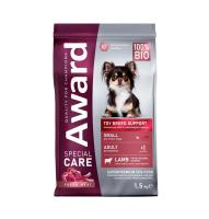 AWARD SPECIAL CARE Toy Breed Support д/взр.собак мелких и миниат.пород со свежим мясом ягненка 1,5кг
