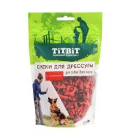 Снеки для дрессуры собак всех пород с телятиной 100 г 025710 ТИТБИТ