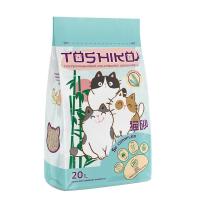 Toshiko Натуральный комкующийся наполнитель древесный без запаха 7,6 кг 20 л