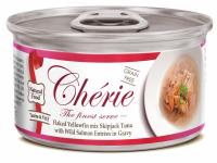 Pettric консервы Cherie тунец с лососем в подливе 80 г