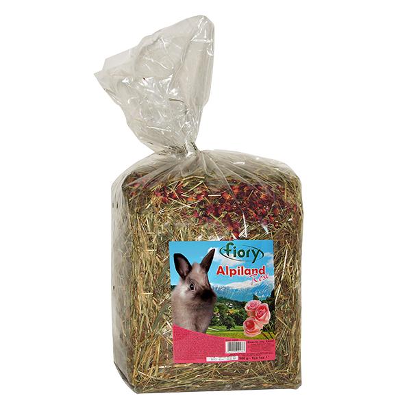 FIORY сено Альпийское Alpiland Rose с розой 500 г