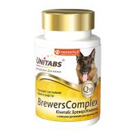ЮНИТАБС BreversComplex с Q10 д/крупн.собак с пивн.дрожжами 100 таб.