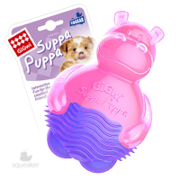 GiGwi 75425 Игрушка д/собак "SUPPA PUPPA "Бегемотик спищалкой"*48