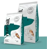 Nutriall корм д/крыс с фруктами 400г