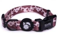 Ошейник для собак LionPets с рисунком из полиэстера LPO-00500-9 (M-Обхват 33-55 см, ширина 2,0 см)