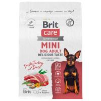 Брит Кеа Сухой корм MINI DOG ADULT.DELICIOUS TASTE с индейкой и уткой д/приверед, 0,4 кг, 6010780