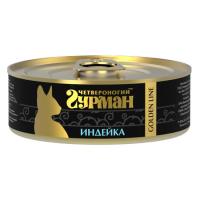Четвероногий гурман Голден для кошек 100 г Индейка натуральная в желе